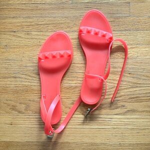 Banana Republic Adeline Coral Dream Jelly Sandals